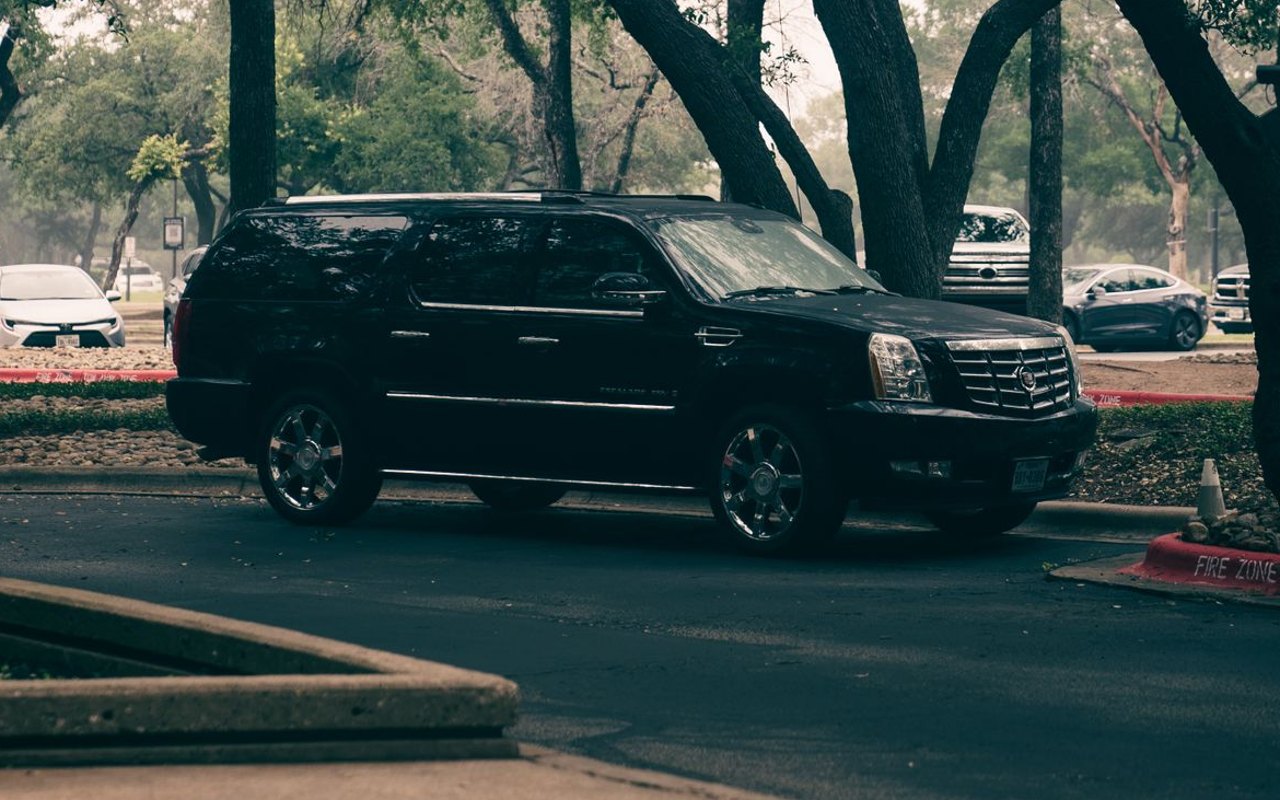 Black Cadillac Escalade rental in Chicago